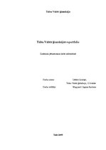 Referāts 'Talsu Valsts ģimnāzijas e-portfolio', 1.