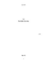 Referāts 'Portfolio Selection', 1.