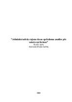 Referāts 'Administratīvās rajonu tiesas sprieduma analīze', 9.