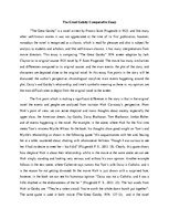 Eseja 'Comparative Essay "The Great Gatsby"', 1.