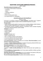 Konspekts 'Kriminālprocess sevišķā daļa', 11.