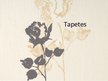 Referāts 'Tapetes', 14.