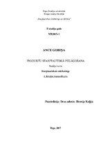 Konspekts 'Produktu starptautiskā pielāgošana', 1.