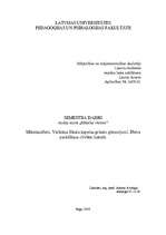 Referāts 'Mikelandželo. Vatikāna Siksta kapelas griestu gleznojumi. Dieva parādīšana cilvē', 1.
