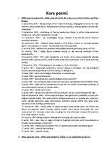 Konspekts 'Otrā pasaules kara posmi', 1.