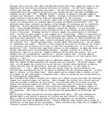 Eseja 'The Comparison of Karl Marx and Matthew Arnold', 1.