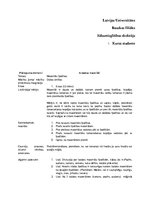 Konspekts 'Stundas plāns dabas zinībās', 1.