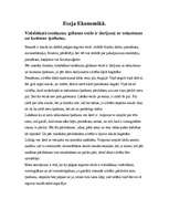 Eseja 'Eseja par ekonomiku', 1.