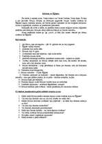 Konspekts 'Iziešana no Ēģiptes', 1.