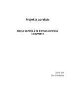 Referāts 'Ēdnīcas darbības uzlabošana - projekts', 1.