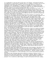 Eseja 'Does Technology Ensure Progress?', 1.