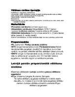 Konspekts 'Vēlēšanu sistēmu tipoloģija', 1.