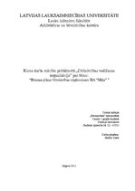 Biznesa plāns 'Biznesa plāns', 1.