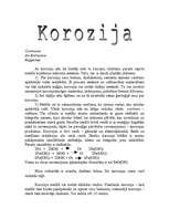 Referāts 'Korozija (rūsēšana)', 1.