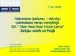 Prezentācija 'Nekustamo īpašumu – dzīvokļu -pārdošanas cenas kompānijā SIA “ Ober Haus Real Es', 1.