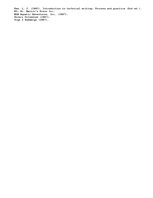 Eseja 'Some of the Basic Aspects of Scuba Diving', 2.