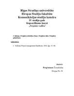 Konspekts 'Projekta attīstības fāzes', 1.