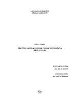 Referāts 'Pektīnu satura fotometriskā noteikšana ābolu sulās', 1.