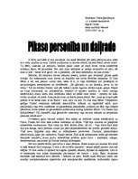 Eseja 'Pikaso personība un daiļrade', 1.