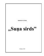 Konspekts 'Bulgakova daiļdarbs "Suņa sirds"', 1.