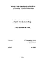 Referāts 'Informācijas sistēmas lietotāja instrukcija', 1.