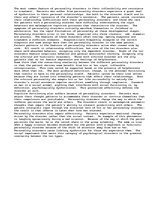 Eseja 'Description of Personality Disorders', 1.