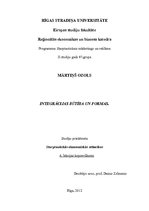 Konspekts 'Integrācijas būtība un formas', 1.