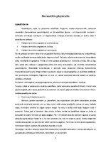 Konspekts 'Dermatīts no fizikāliem faktoriem', 1.