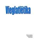 Konspekts 'Vieglatlētika', 3.