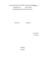 Prakses atskaite 'Ēdināšanas pakalpojumu specialitāte', 1.