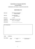 Paraugs 'Реферат по базе данных "ЖД вокзал"', 1.