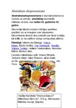 Konspekts 'Mākslas stili. Otrā daļa', 5.