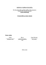 Prakses atskaite 'Grāmatvedības prakses atskaite', 1.