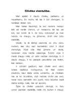 Eseja 'Cilvēka vientulība', 1.