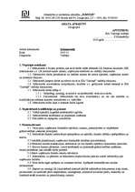 Paraugs 'Amata apraksts - grāmatvedis', 1.