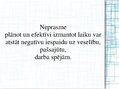 Prezentācija 'Laika plānošana skolēna ikdienā', 3.