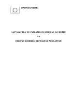 Referāts 'Latvija ceļā uz paplašināto ES un Eiropas Komisijas secinājumi par Latviju', 1.