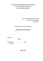 Referāts 'Monologs. Monologa analīze', 1.