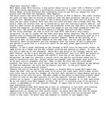 Eseja '"Good Will Hunting" Analysis', 1.
