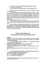 Konspekts 'Kapitāla cena', 7.