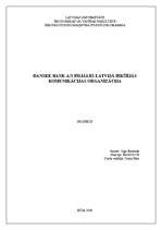 Referāts 'A/s Danske Bank filiāles Latvijā iekšējās komunikācijas organizācija', 1.