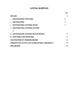 Referāts 'Dāvinājums', 1.