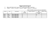 Prakses atskaite 'Aprūpes plāns. Ķirurģijas, traumatoloģijas un ortopēdijas nodaļa. Pediatrija', 11.