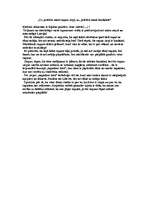 Eseja 'Uz priekšu mani sapņu zirgi, uz priekšu mani kaulainie!', 1.