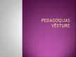 Prezentācija 'Jaunā pedagoģija', 1.