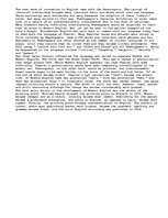 Eseja 'Early Modern English (1500-1800)', 1.