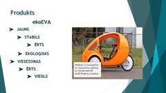 Prezentācija 'Ekoloģiskais elektro velo velo auto', 2.