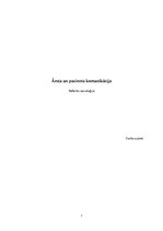 Referāts 'Ārsta un pacienta komunikācija', 1.