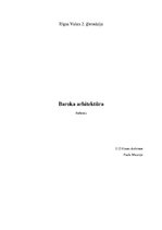 Referāts 'Baroka arhitektūra', 1.
