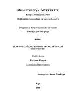 Konspekts 'Cenu noteikšanas principi starptautiskajā tirdzniecībā', 1.